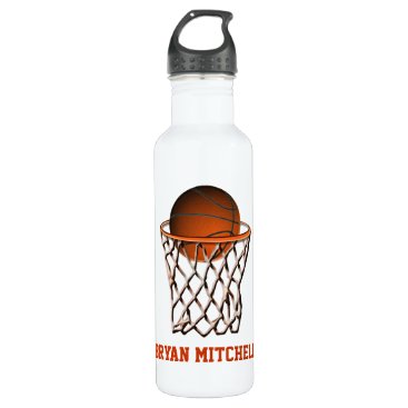 Personalized Basketball Player Name Liberty Bottle