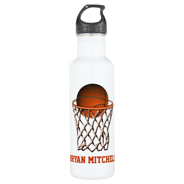 Personalized Basketball Player Name Liberty Bottle (Front)