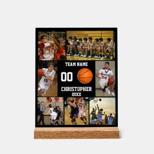 Personalized Basketball Player Room Decorative Acrylic Sign