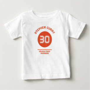 Personalized Basketball Player Sport Name Simple Baby T-Shirt