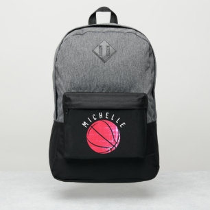 Personalized  Basketball  Port Authority® Backpack