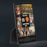 Personalized Basketball Senior Night Commemorative Plaque<br><div class="desc">🏀 Honor your achievements with the Personalized Basketball Senior Night Commemorative Plaque! This elegant keepsake is perfect for celebrating your basketball journey, highlighting your stats, and showcasing your dedication. Personalize with player name, number, team logo, and a special message for a truly unique tribute. Ideal for gifting at banquets or...</div>