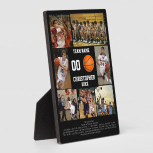 Personalized Basketball Senior Night Commemorative Plaque