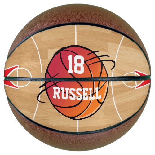 Personalized basketball sports design