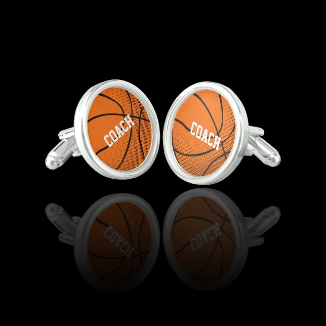 Personalized Basketball Tack Cufflinks (Creator Uploaded)