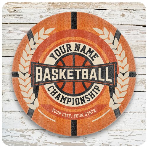 Personalized Basketball Team Player Custom Athlete Cutting Board