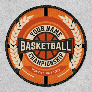 Personalized Basketball Team Player Custom Athlete Patch