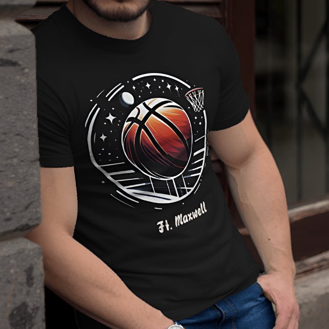 Personalized basketball unisex T-Shirt (Creator Uploaded)