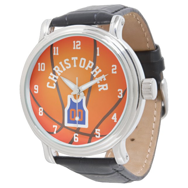 Personalized Basketball Watch (Angled)