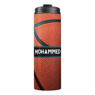 Personalized Basketball Water Bottle Custom Sport
