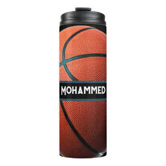 Personalized Basketball Water Bottle Custom Sport