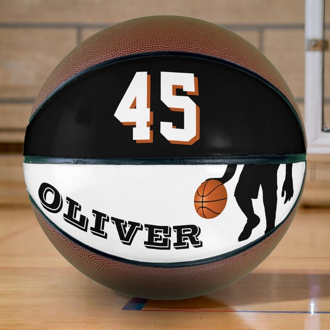 Personalized Basketball with Player's Name Number (Creator Uploaded)