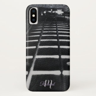 Personalized Bass Guitar Music iPhone X Case