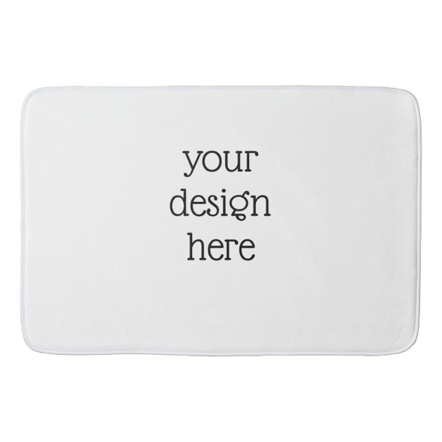 Personalized  bath mat (Front)
