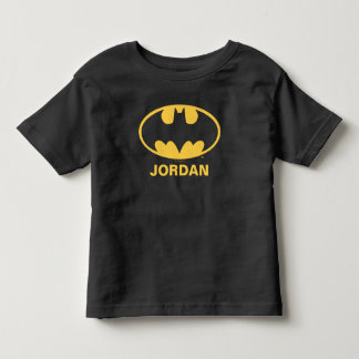 Personalized Batman Symbol | Oval Logo Toddler T-shirt