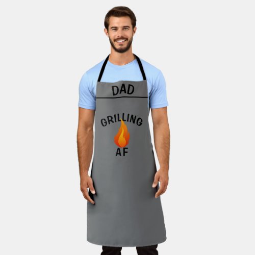 Personalized BBQ Chef Aprons Grilling AF As Fu ck Apron