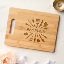 Personalized BBQ Chef Grilling