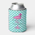 Personalized Be a Flamingo Can Cooler