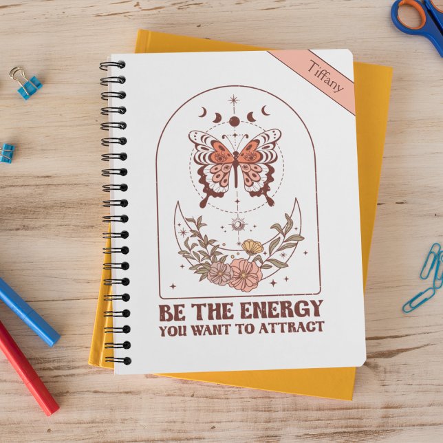 Personalized Be The Energy Notebook (Creator Uploaded)