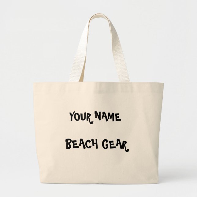 Personalized Beach Bag (Front)