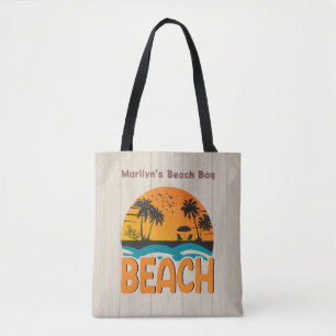 Personalized Beach Bag