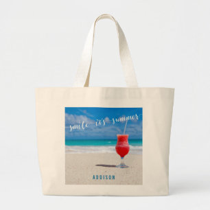 Personalized Beach Bags Jumbo Tote