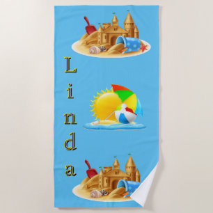 Personalized Beach Fun Towel