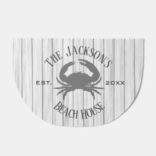 Personalized Beach House Door Mat