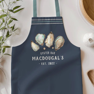Personalized Beach House Oyster Bar Apron