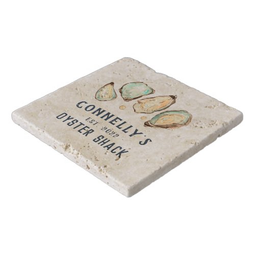 Personalized Beach House Oyster Shack Trivet