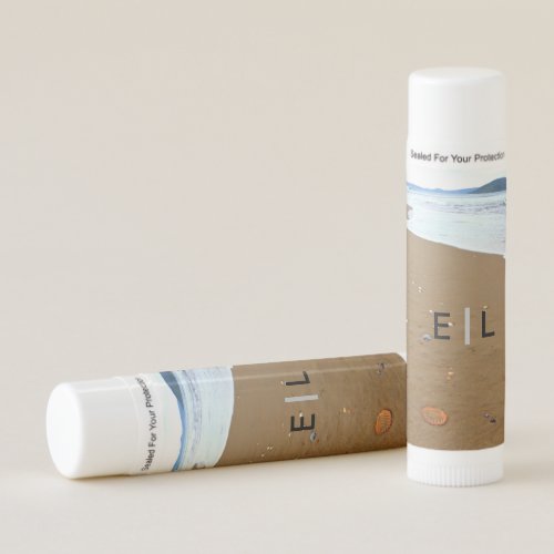 Personalized Beach Lip Balm