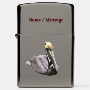 Personalized Beach Themed Wildlife Photo Zippo Lighter