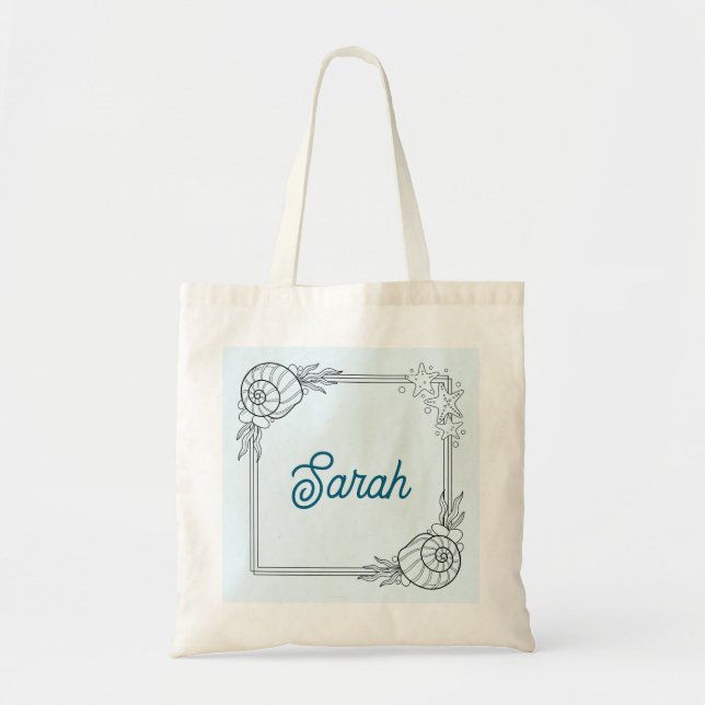 Personalized beach tote (Front)