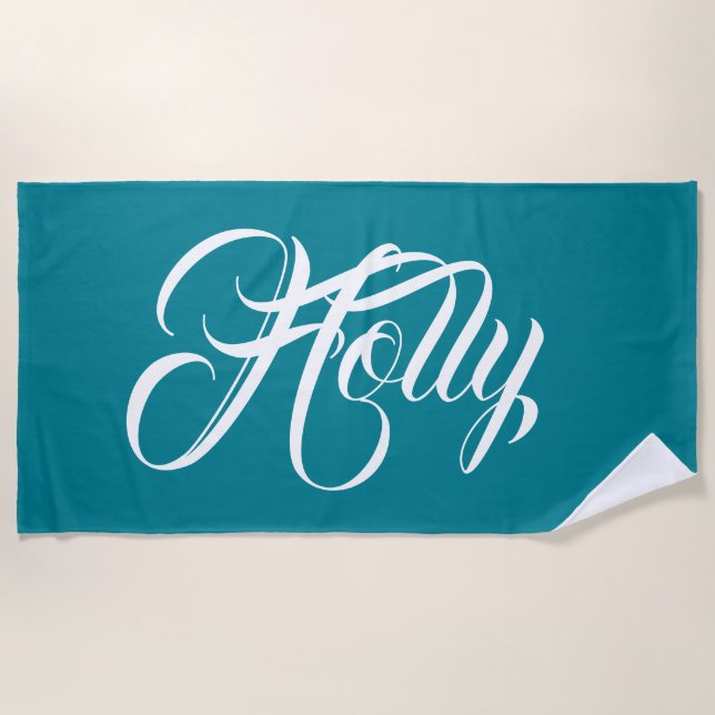 Personalized Beach Towel (Front)