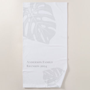 Personalized Beach Towel