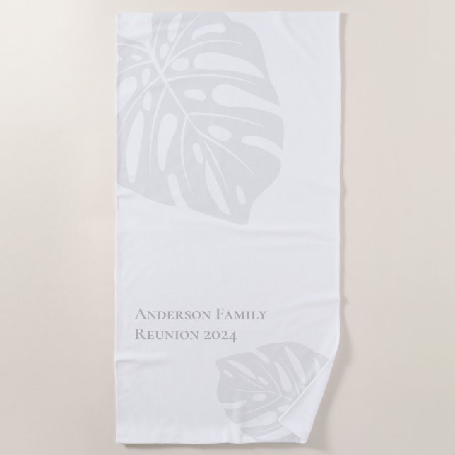Personalized Beach Towel (Front)