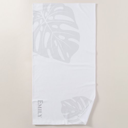 Personalized Beach Towel