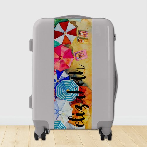 Personalized Beach Umbrellas  Luggage