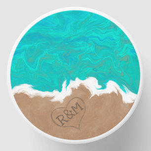Personalized Beach Wedding Mini Candle Favors