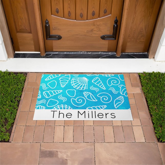 Personalized Beachy  doormat (Outdoor)