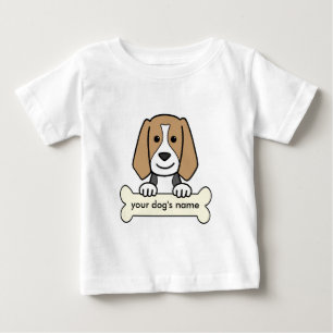 Personalized Beagle Baby T-Shirt