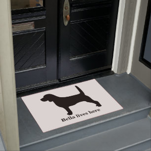 Personalized Beagle Doormat