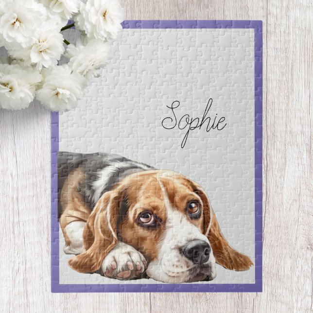Personalized Beagle Jigsaw Puzzle (Creator Uploaded)