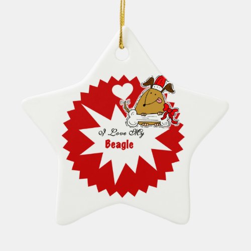 Personalized Beagle Keepsake Ornament