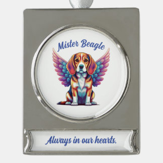 Personalized Beagle Memorial Acrylic Dog Ornament
