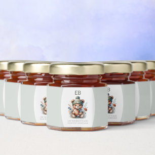 Personalized Bear  Honey Jar Favors