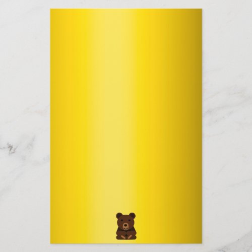 Personalized bear Mr Teddy Stationery