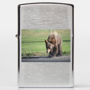 Personalized Bear Zippo Lighter