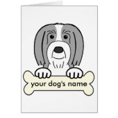 Personalized Bearded Collie (Front)