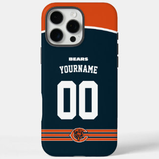 Personalized Bears Jersey American Football iPhone 16 Pro Max Case